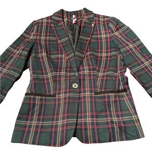 Tommy Hilfiger Plaid Blazer